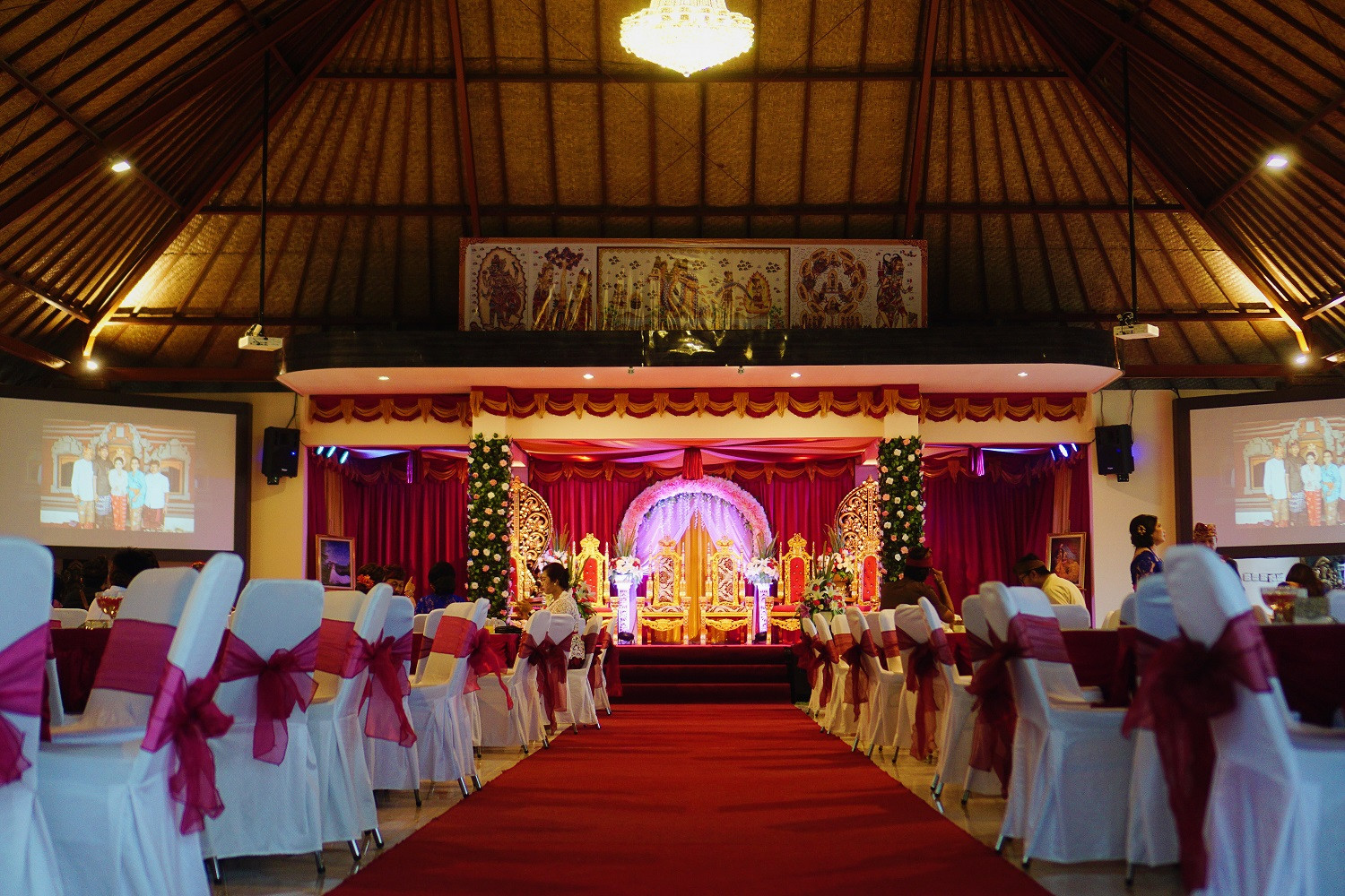 ballroom wedding bali