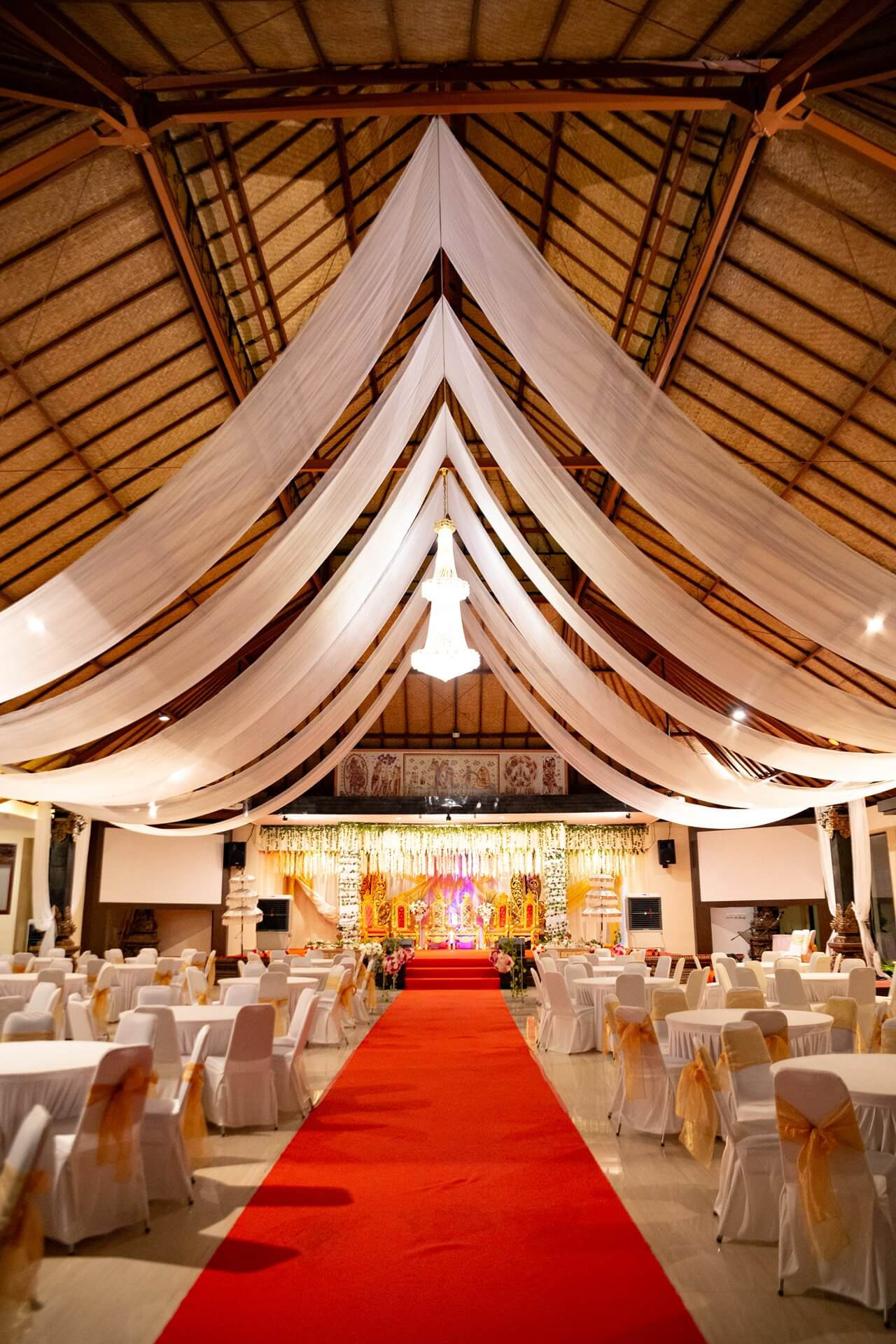 Ballroom venue wedding dibali
